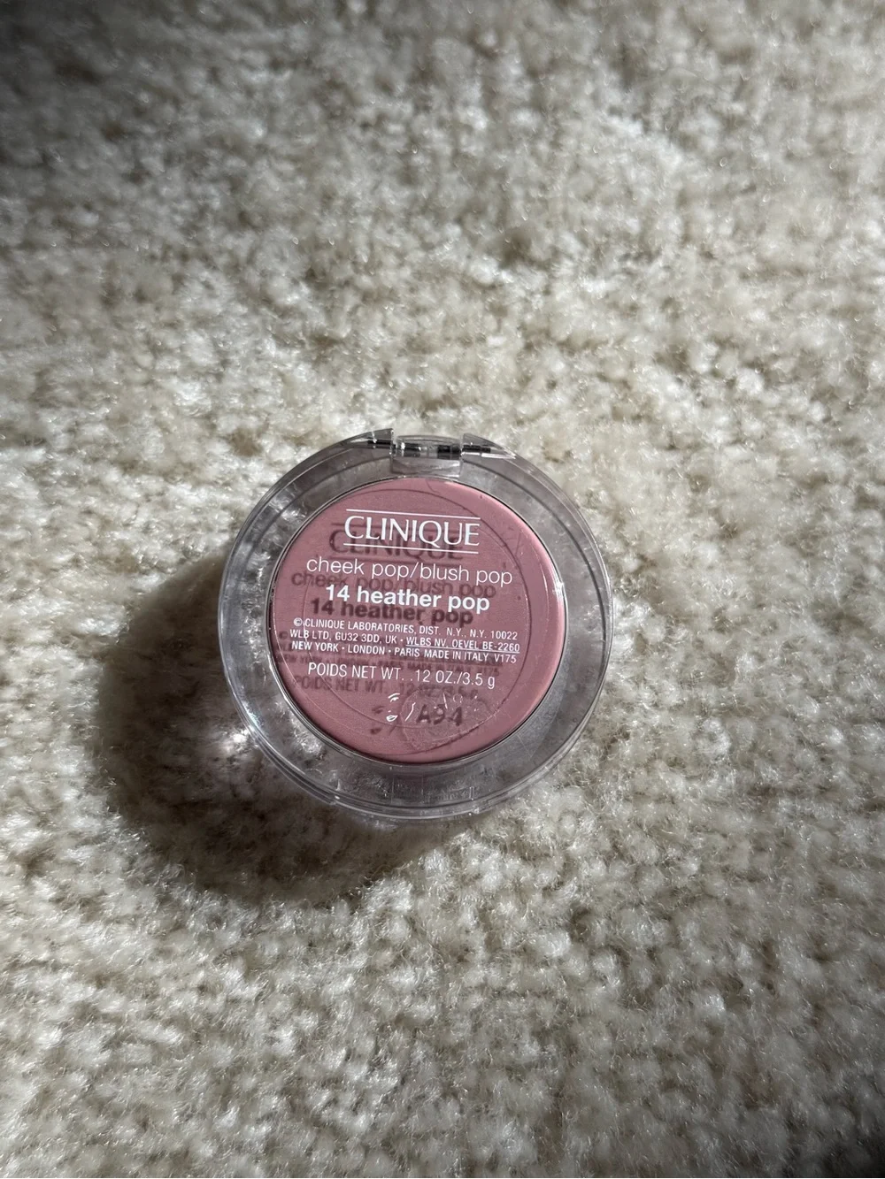 Clinique Cheek Pop Blush 14 Heather Pop New